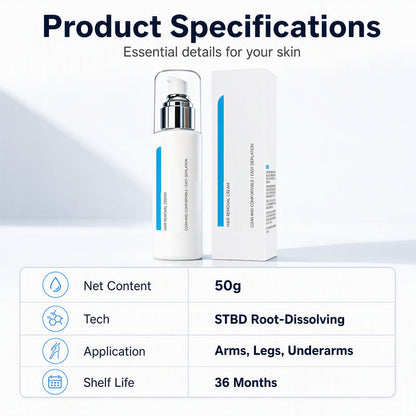 ✨GFOUK® Ice-Cooling Hair Removal Cream for Sensitive Skin