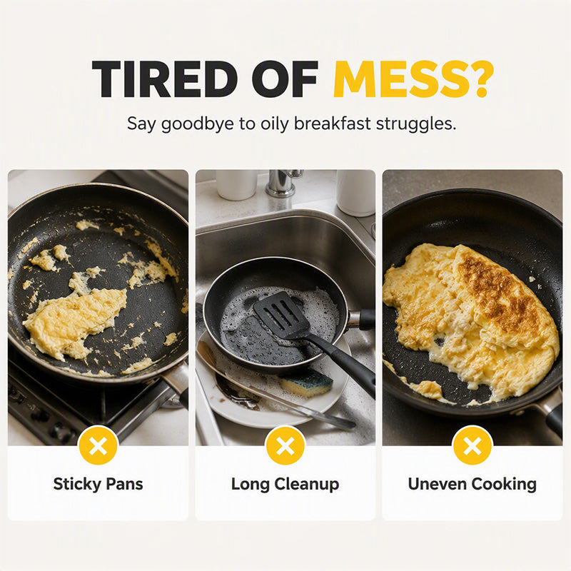 🍳LAST DAY 49% OFF🔥BVJ® 2-in-1 Microwave Omelet & Egg Cooker